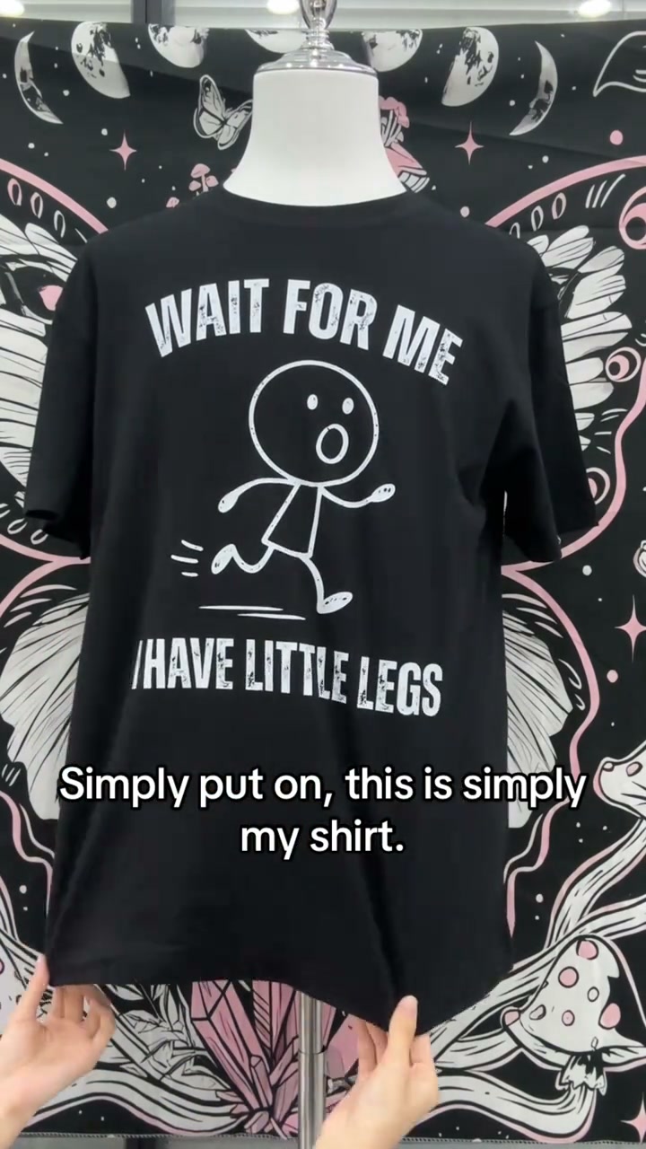 "Little Legs" Funny Graphic Tee (Viral Hit)