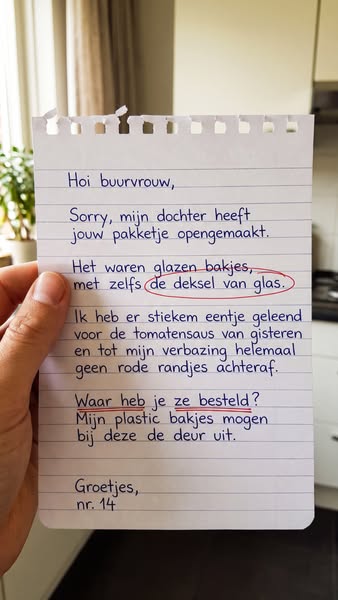 Van vriezer naar oven. Zelfde bakje.