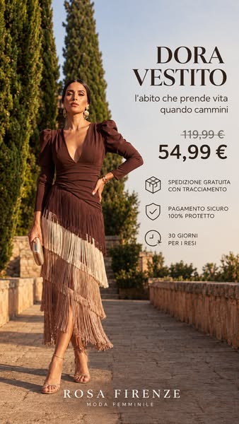 L'abito che prende vita quando cammini
