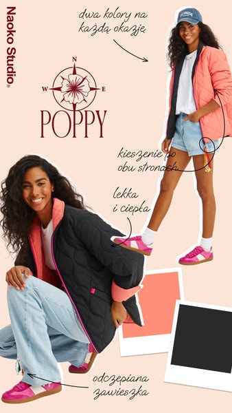 Poznaj dwustronna Poppy