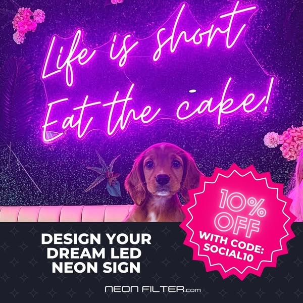 Design Your Dream LED Neon Sign