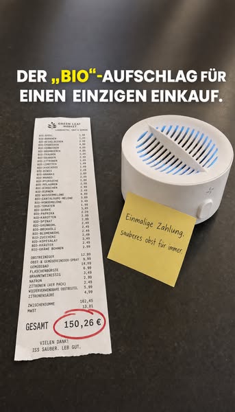 Vorgewaschen ≠ Sauber