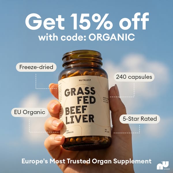 Grass-Fed Beef Liver Capsules
