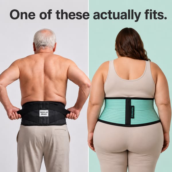 The Only Back Brace That Fits.