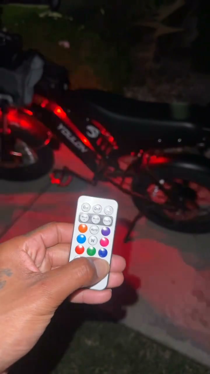 RGB LED Strobe Light With Remote Control