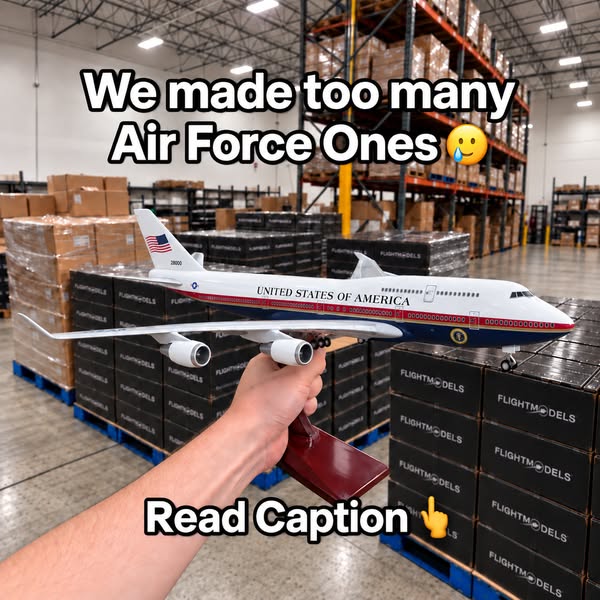 Free Air Force One VC-25B With Your Order