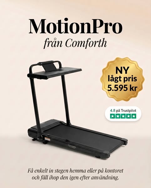 Nytt lågt pris på Comforth MotionPro
