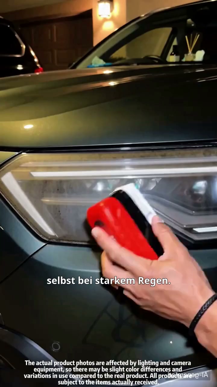Schluss mit verschmierter Sicht bei Regen – die Auto Glas Ölfilm Reinigungsbürste für kristallklare Windschutzscheiben.