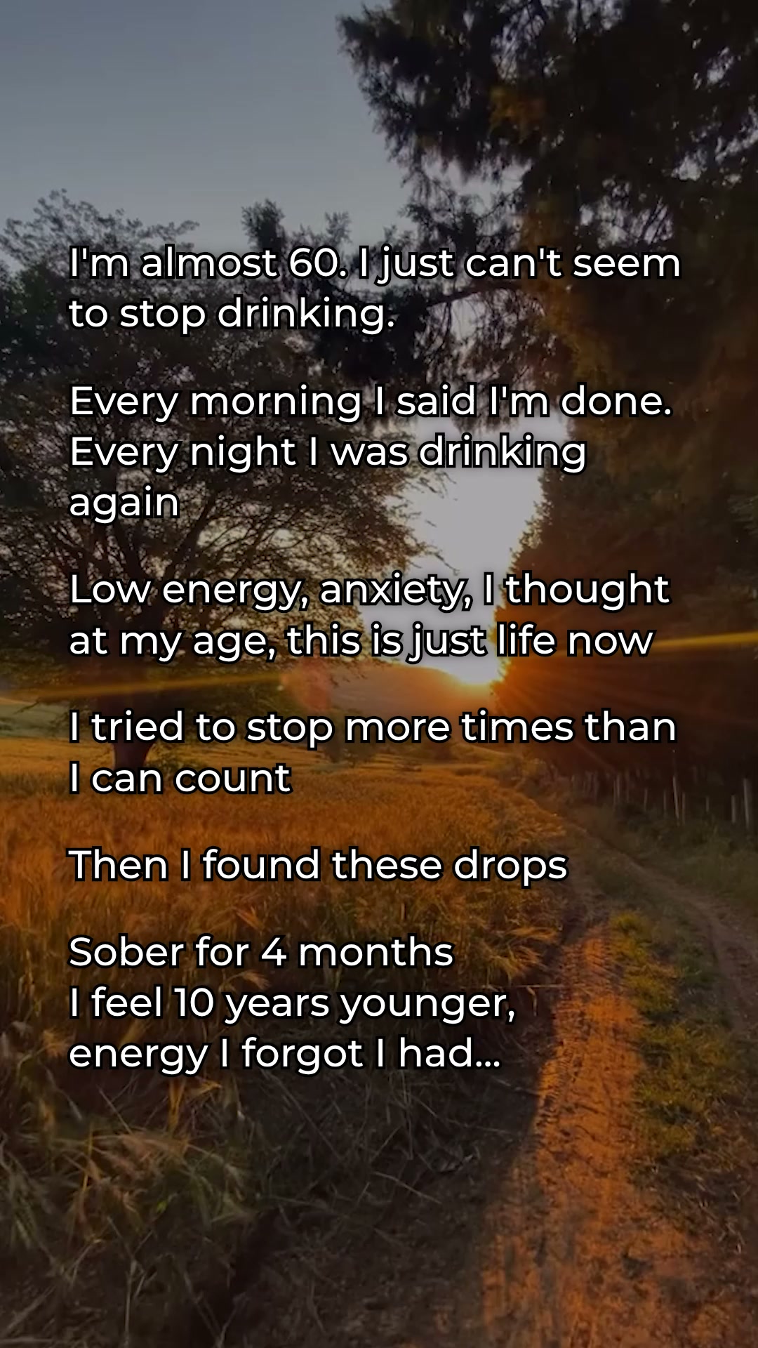 Alcohol-free in 7 days.