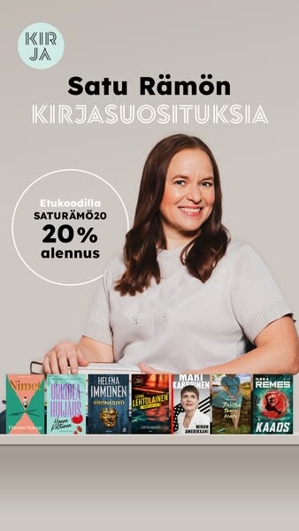 Käytä etukoodia SATURÄMÖ20.