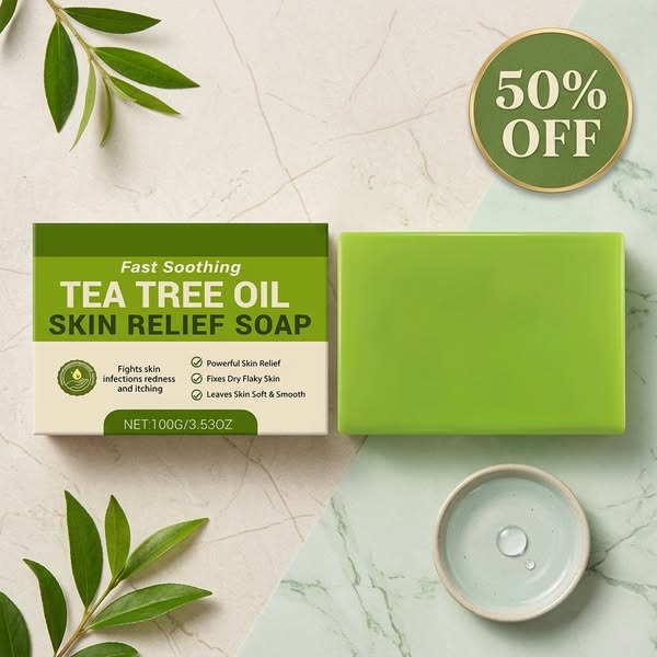 Tea Tree Oil Soothing Cleansing Soap