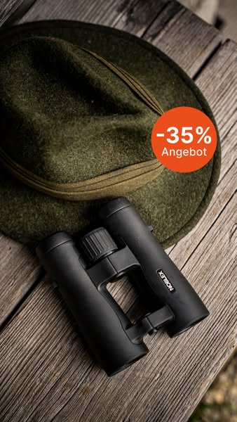 8x42-Fernglas für brillante, randscharfe Bilder