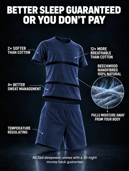 Sleepwear engineered for better sleep