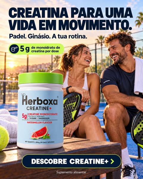 Ainda achas que a creatina é só para bodybuilders?