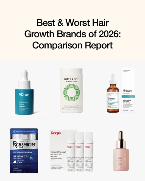 Best Hair Growth Products of 2026