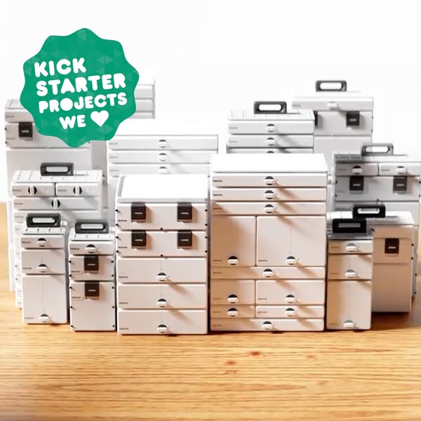 Modular 3D-Printed Workshop Storage System