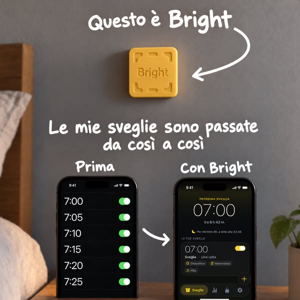 Da sei sveglie a una