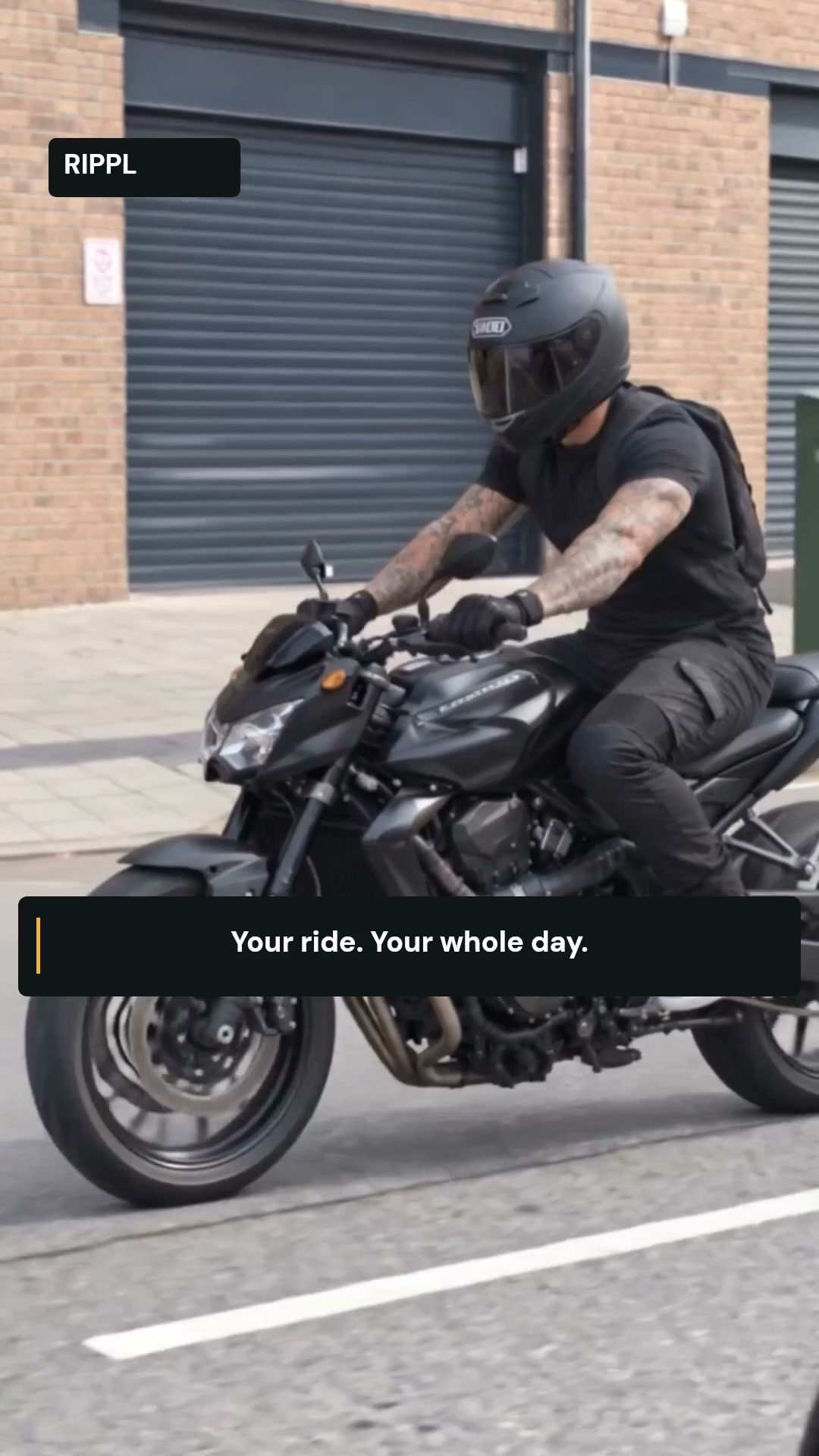 Your Ride. Your Whole Day.