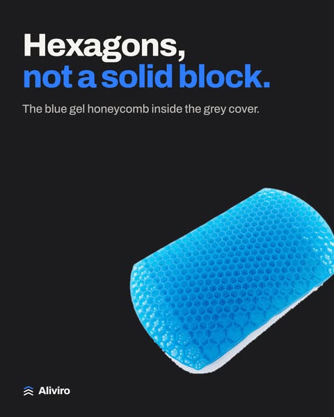 Hexagons, not a solid block
