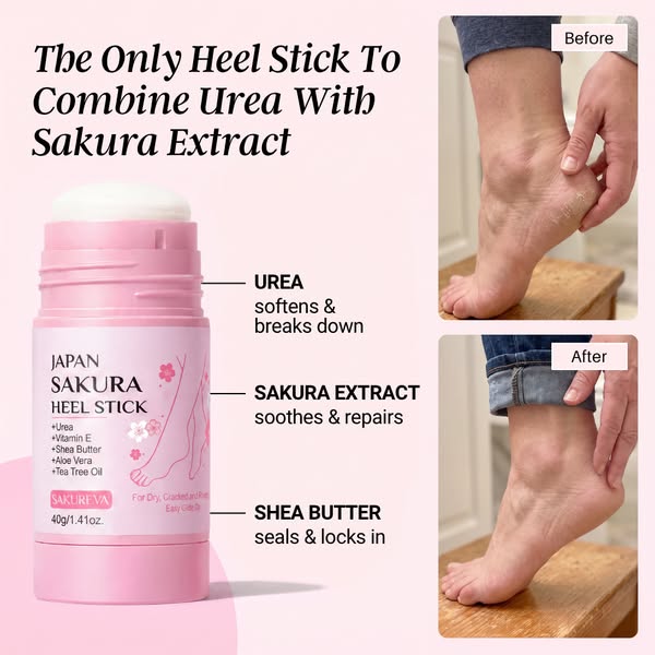 Japanese Heel Balm for Soft, Smooth Feet