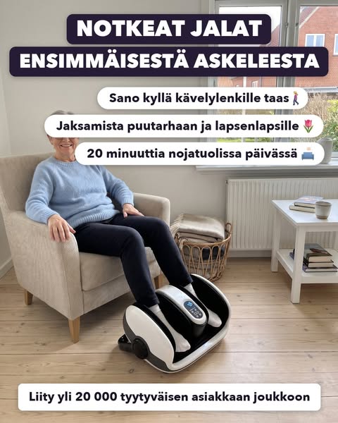 Sano taas kyllä kävelylle