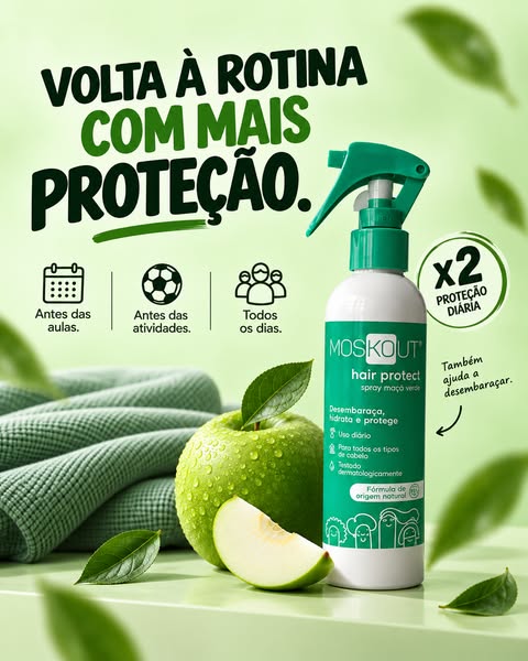 Piolhos? Nem pensar este ano.