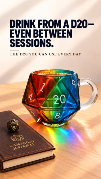 Roll to a Legendary Mug