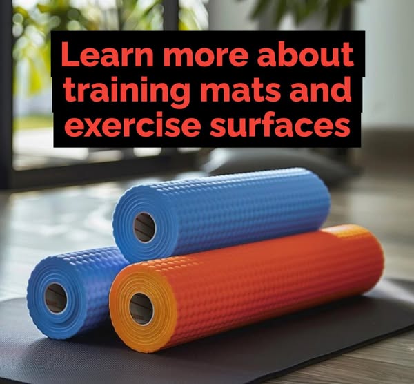 Learn more about training mats and exercise surfaces