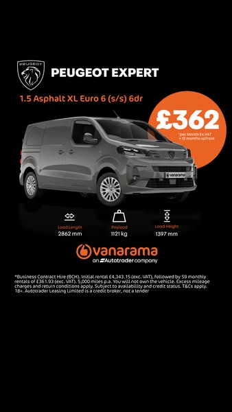 Our best value van deals