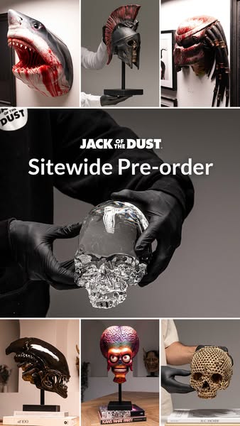 24 HOURS TO PRE-ORDER YOUR SKULL