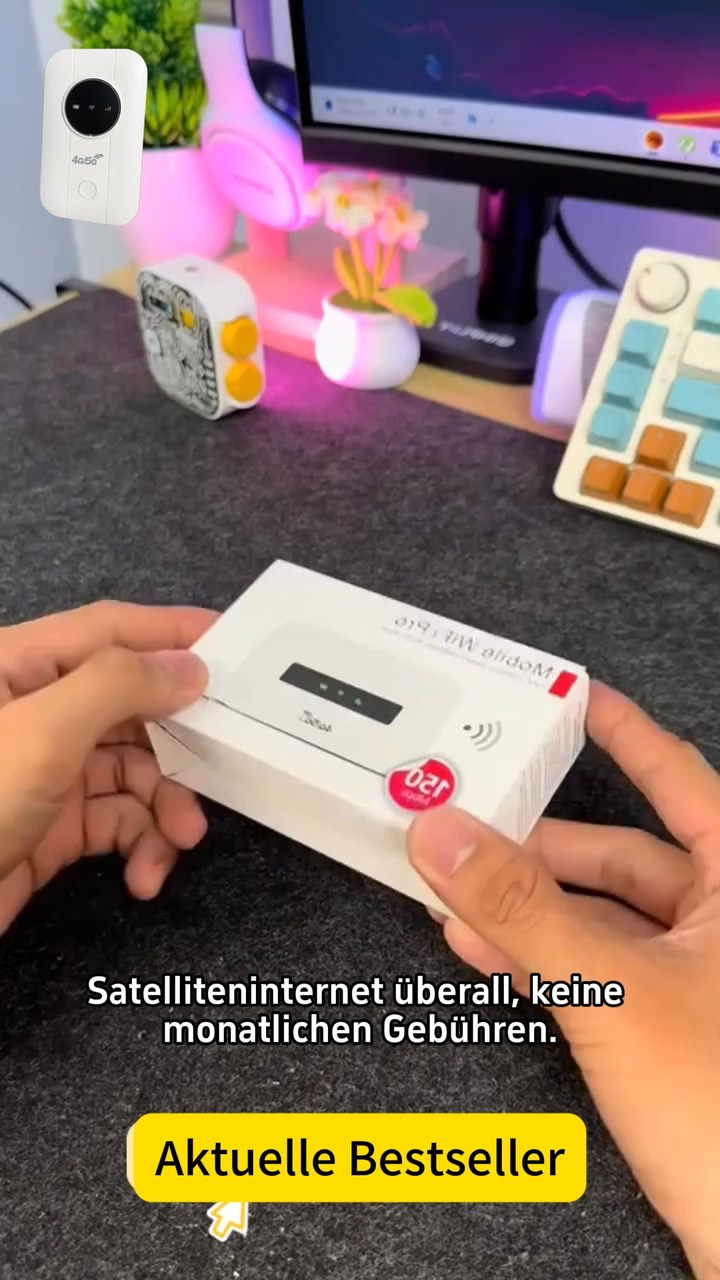 Tragbares WLAN [GENIESSEN SIE ÜBERALL KOSTENLOSES INTERNET]