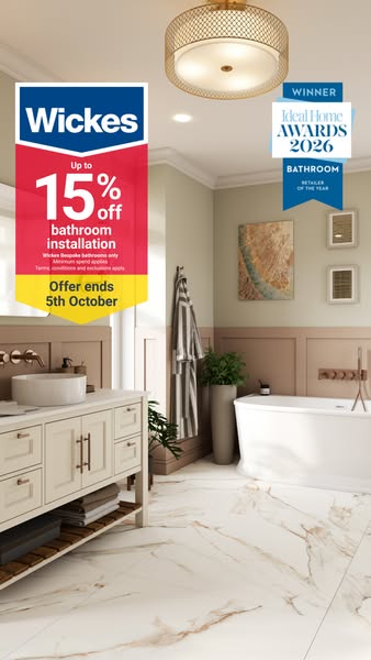 Discover Wickes Bathrooms
