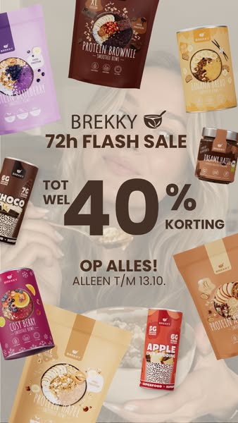 Tot wel 40% korting! Alleen t/m 13.10.