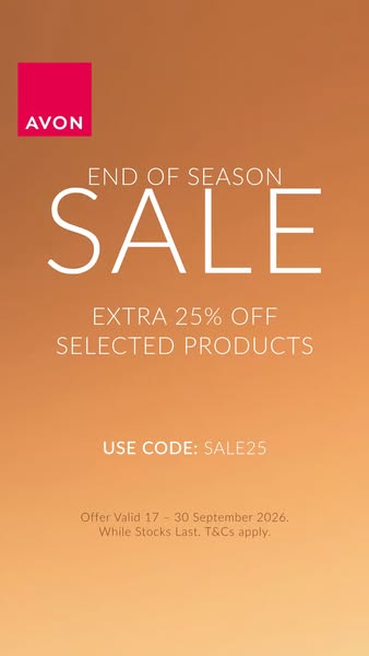 25% Off Selected Products​