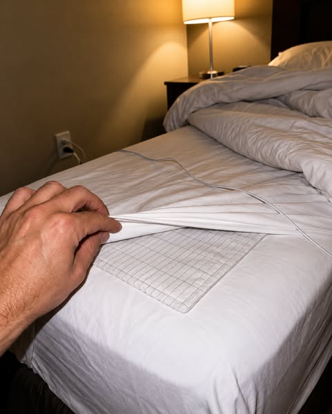 The ‘strange sheet’ in the 5-star hotel