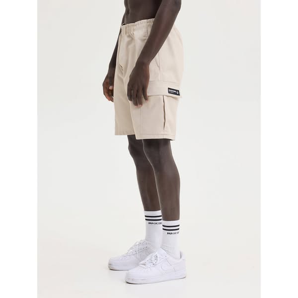 MagicBee Cargo Shorts - Beige