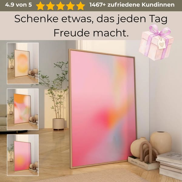 Das Geschenk für Menschen, die Farbe lieben.