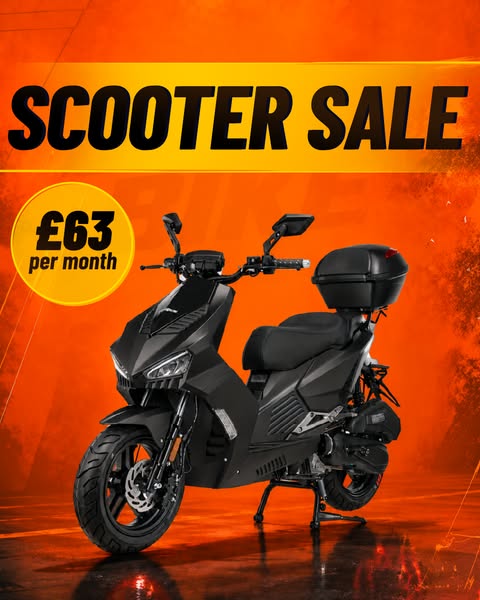 Own a Scooter from Just £63/Month