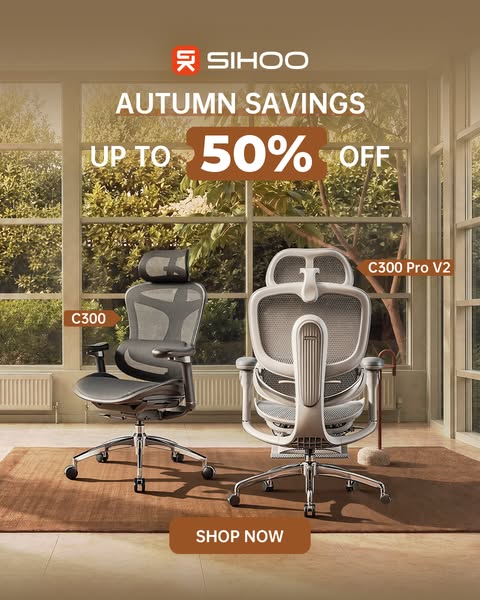 Sihoo Autumn Savings: Up to 50% Off