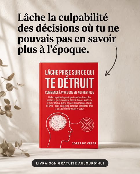 À l'époque tu ne pouvais pas savoir.
