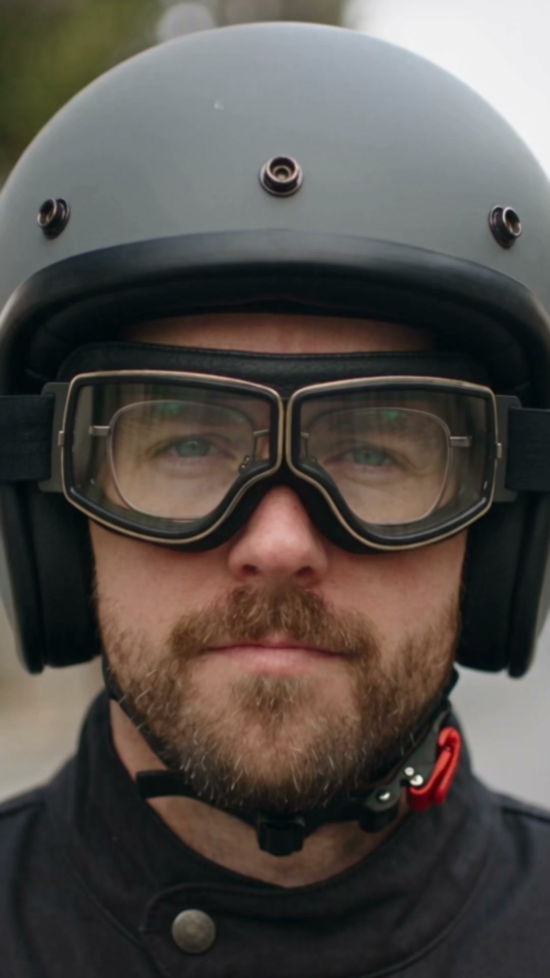 Vintage Motorcycle Goggles - FIT OVER GLASSES