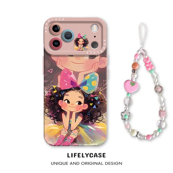 Cute Cartoon Liquid Silicone Phone Case