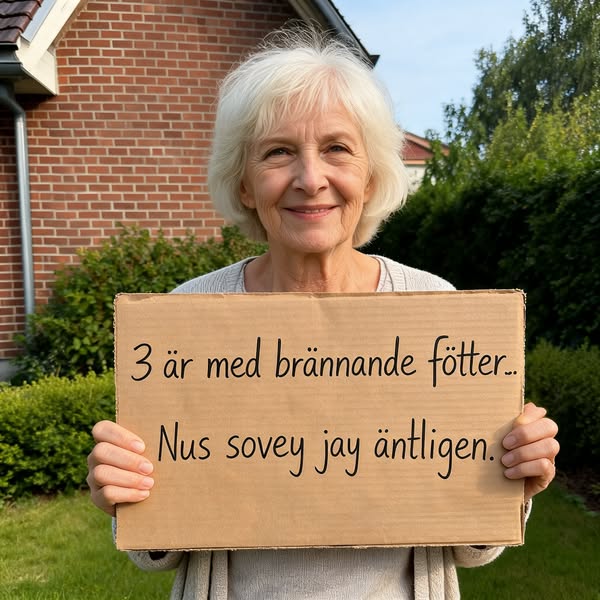 Äntligen — för brännande fötter och nervsmärta��