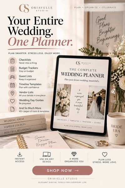 Your Entire Wedding. One Planner.