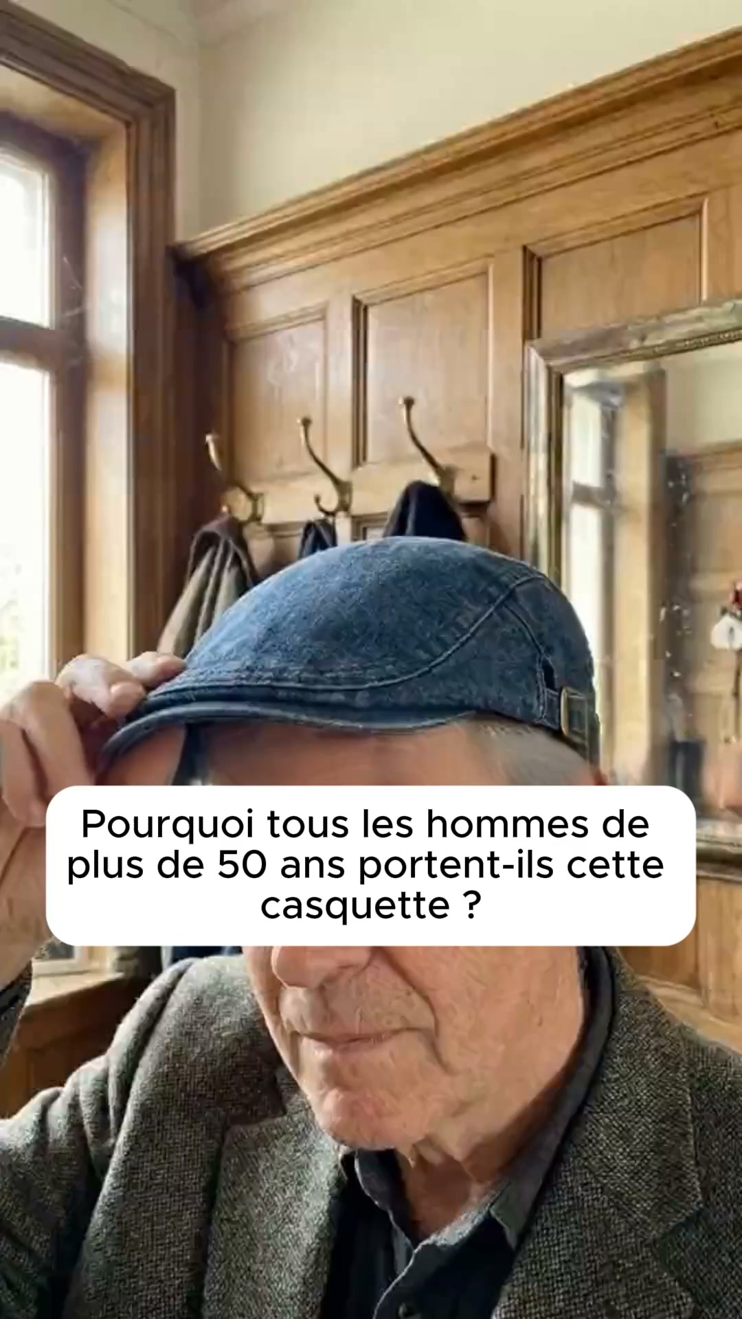 La casquette faite pour vous, enfin