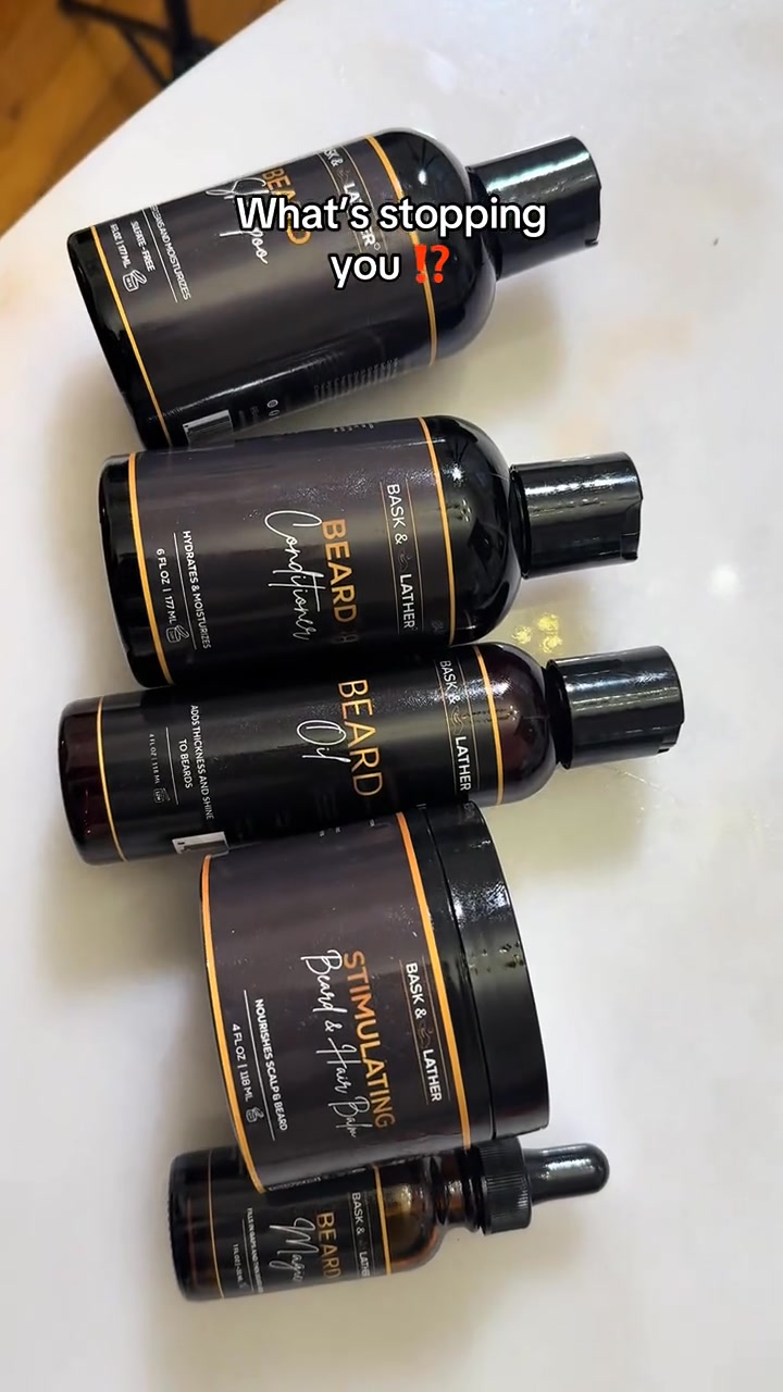 Your Complete Beard & Hair Grooming Kit — All-In-One!