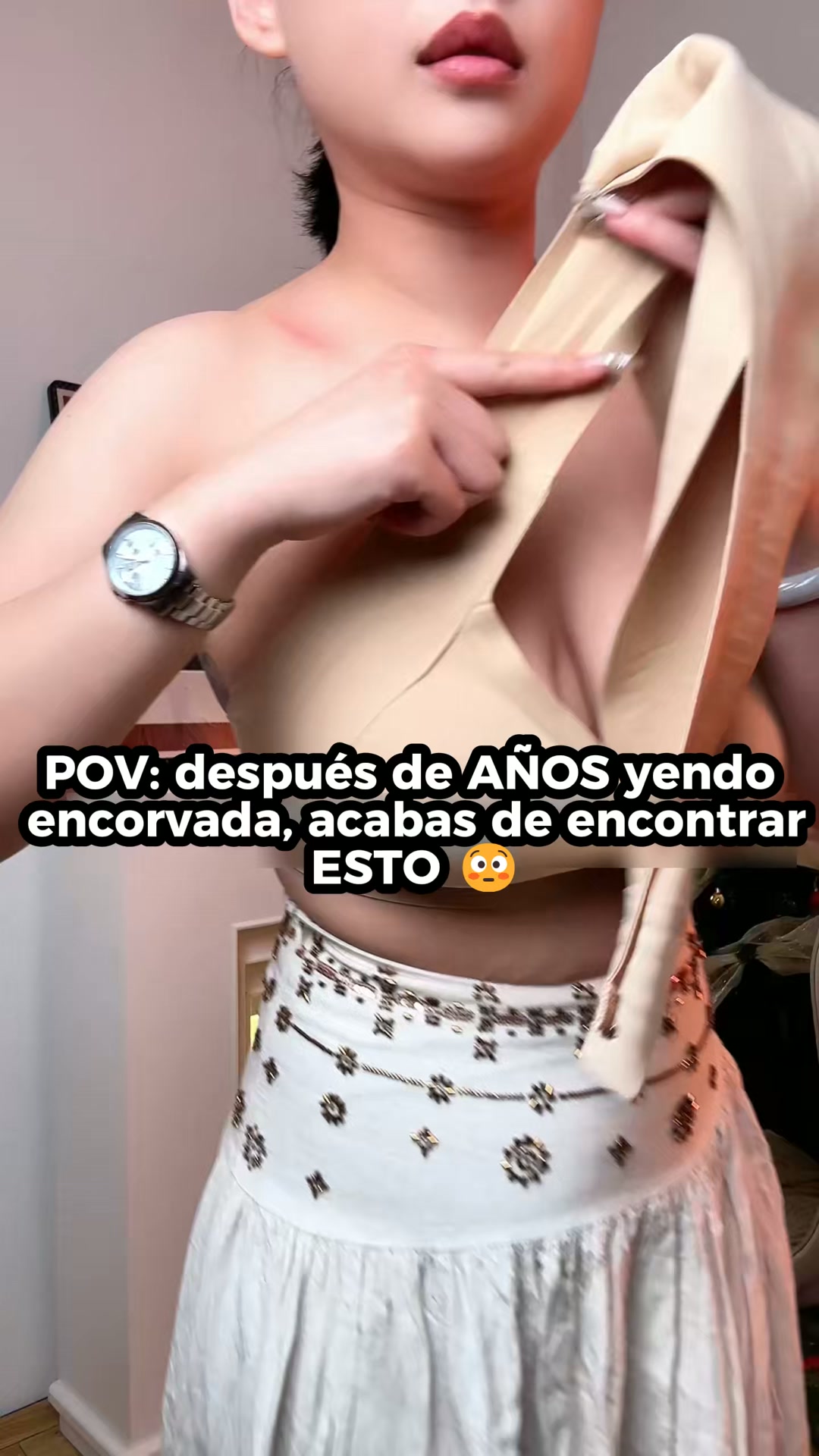 Me di cuenta de que lo diseñó una mujer por un detalle