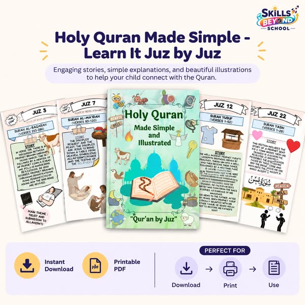All 30 Juz, Illustrated & Explained