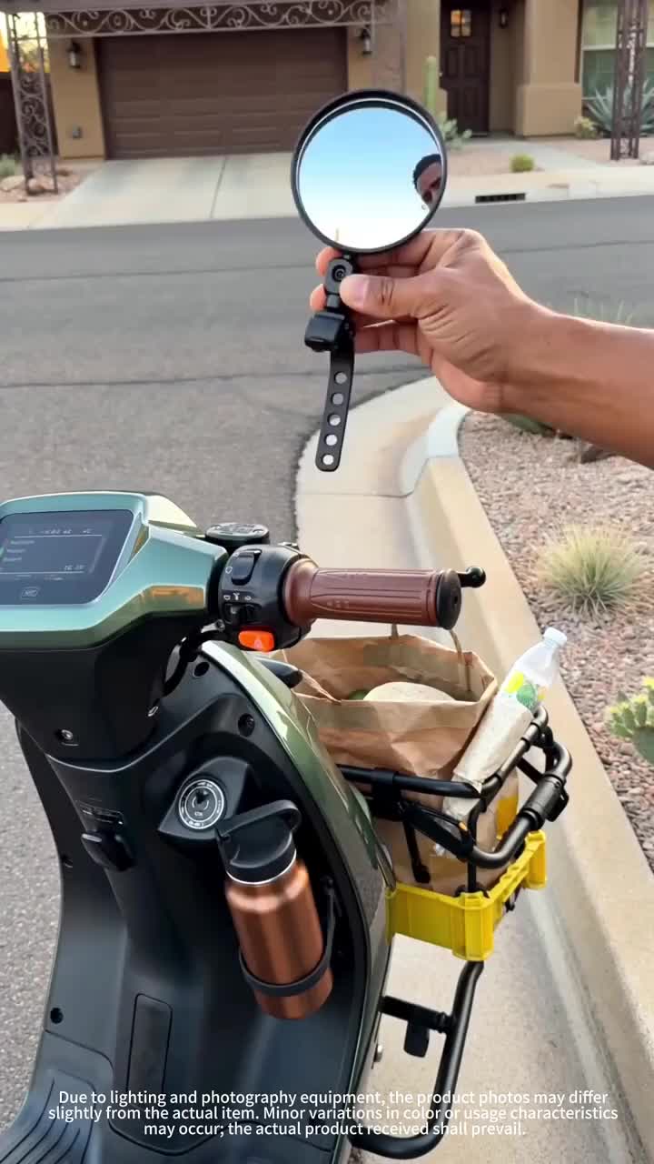 360 Degree Rotating Rearview Mirror