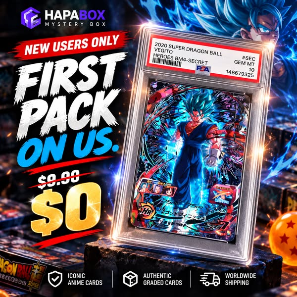 Dragon Ball Fans: Your First Pack Is FREE!